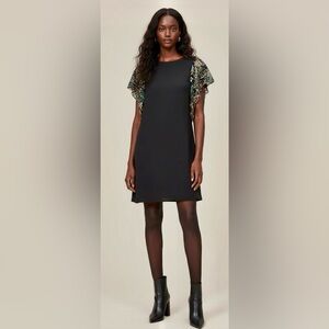 Designer: AIDAN MATTOX
COLOR: BLACK
SIZE: 2

DESCRIPT:
TRAPEZE COCKTAIL DRESS